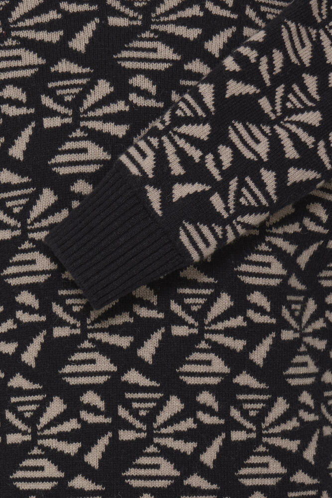 CASUAL FRIDAY, DEMIAN GEOMETRIC KNIT - Strikk - JK-Shop