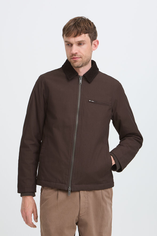 CASUAL FRIDAY, GABRIEL WASHED COTTON JACKET - Jakker Herre - JK-Shop