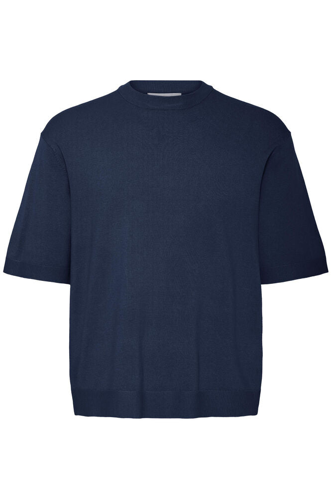 CASUAL FRIDAY, RYAN SS PLAIN KNIT - T-skjorter & polo - JK-Shop
