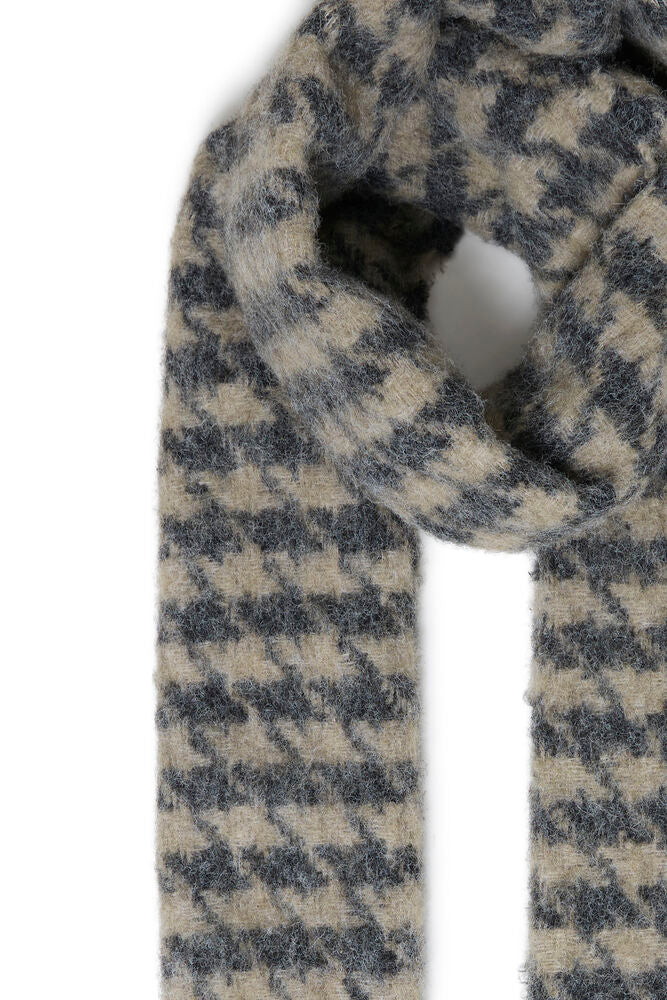 CASUAL FRIDAY, THINUS HOUNDSTOOTH SCARF - - JK-Shop