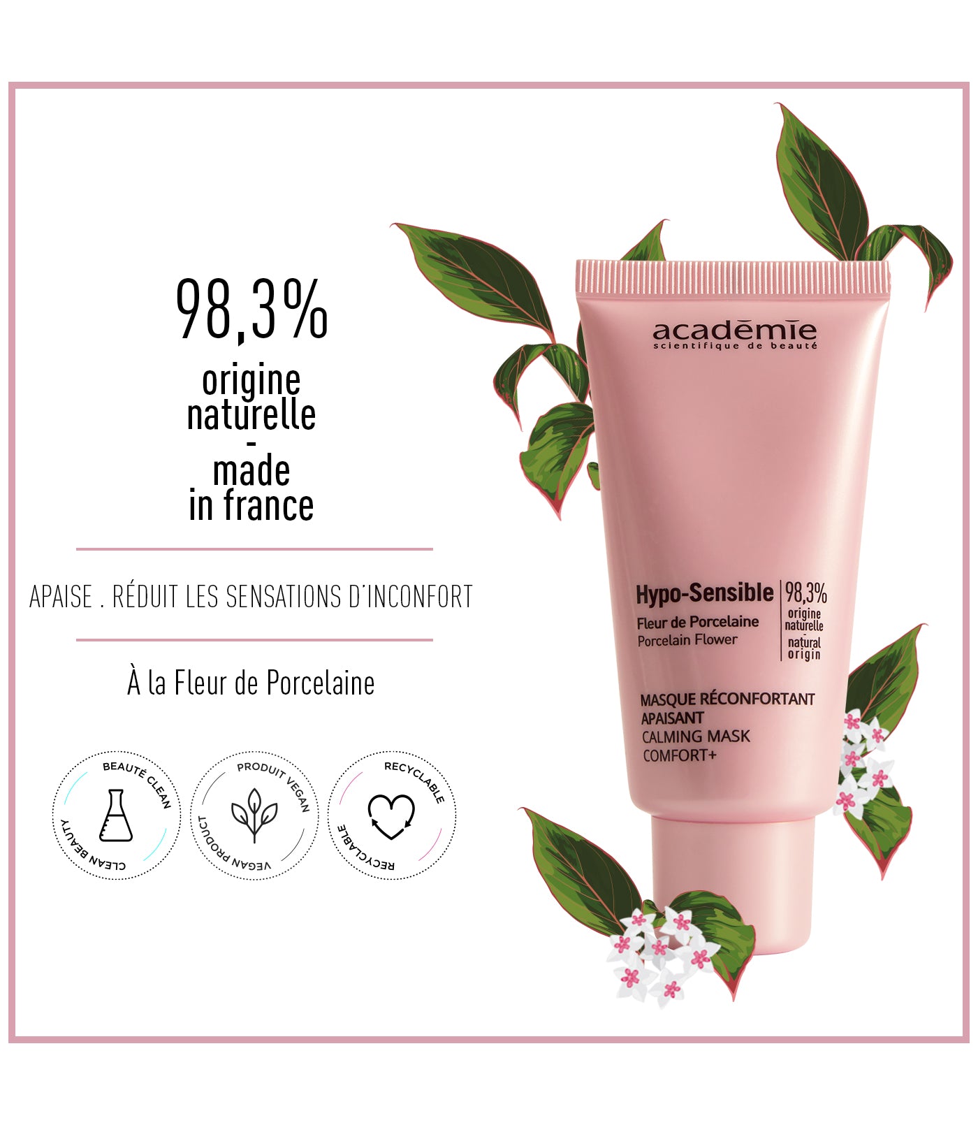 Calming Mask Comfort - Masque apaisant peau sensible - JK-Shop