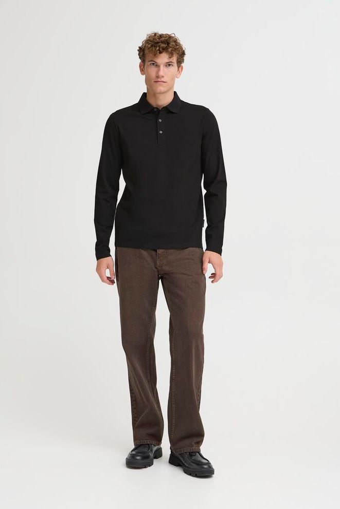 Casual Friday NILSON LIGHT LS POLO - T-skjorter & polo - JK-Shop