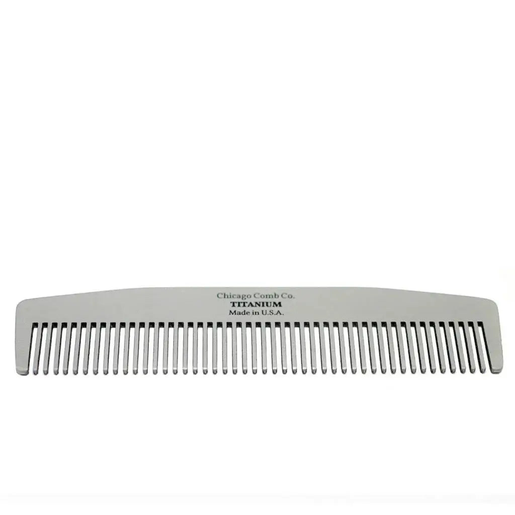 Chicago Comb, Model No.3- Titanium-Hårkam-JKSHOP