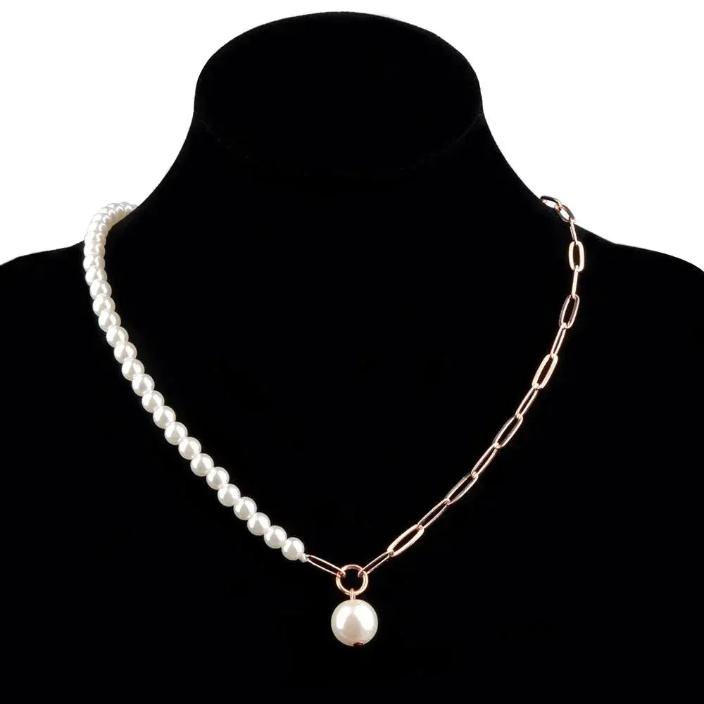 Choker barokk perleanheng halskjeder-Halskjede-JKSHOP