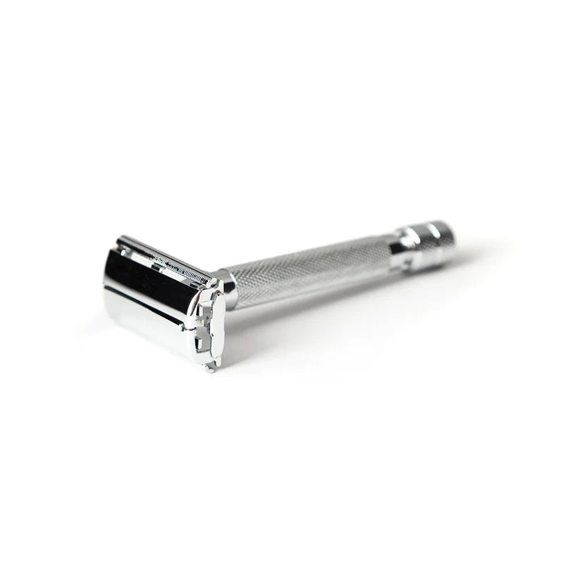 Chrome Finish Butterfly Razor - Barberhøvel - JK-Shop