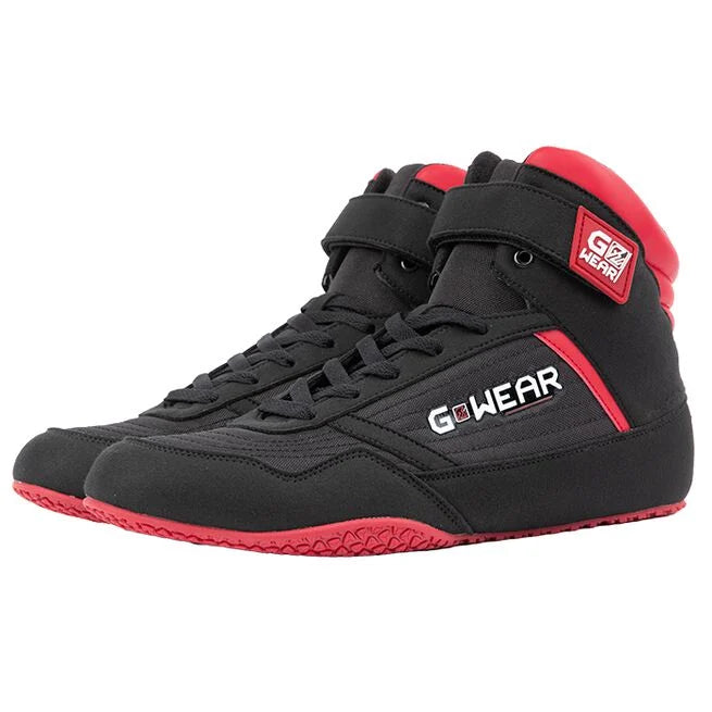 Gorilla Wear GWear Classic High Tops, Black/Red