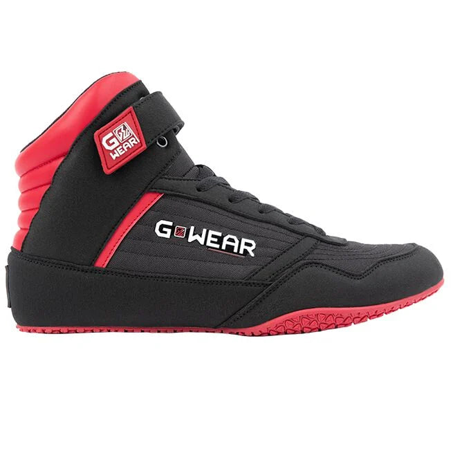 Gorilla Wear GWear Classic High Tops, Black/Red