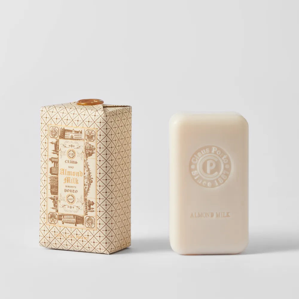 Claus Porto Double Almond Milk Wax Sealed Soap Bar - Kroppssåpe - JK-Shop