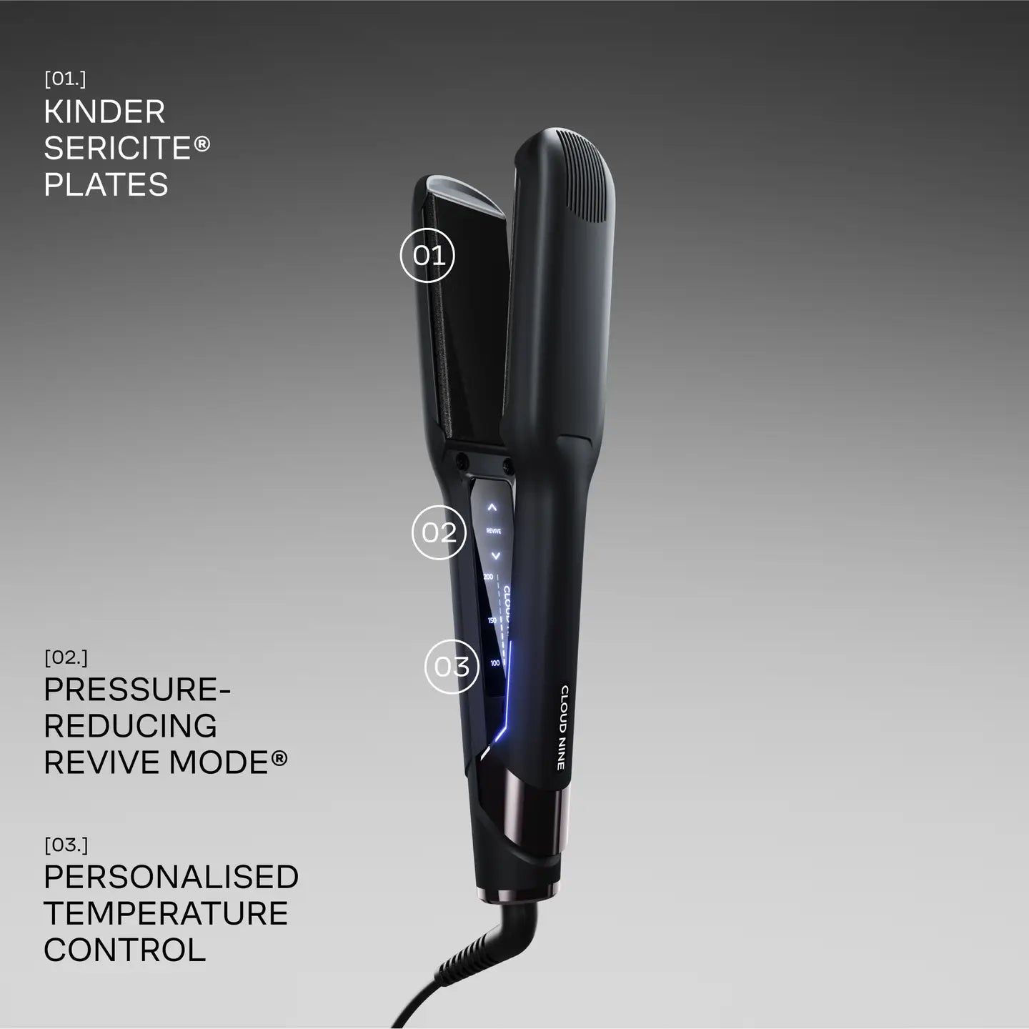 Cloud Nine The Wide Iron - Rettetang - JK-Shop