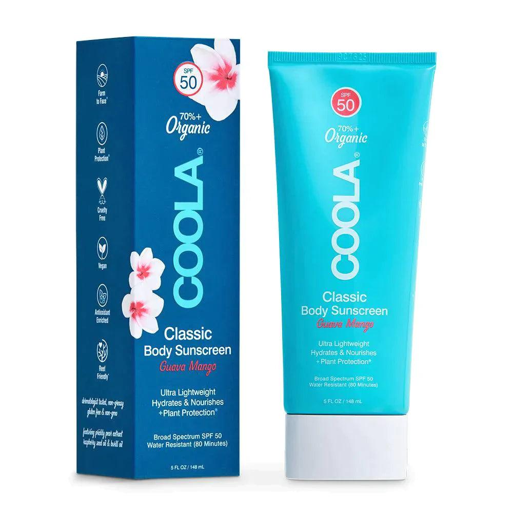 Coola, Classic Body Lotion SPF 50- Guava Mango-Solkrem-JKSHOP