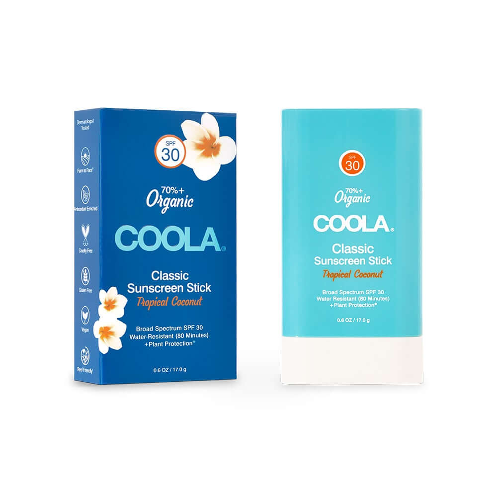 Coola, Classic Stick SPF30- Tropical Coconut-Solkrem-JKSHOP