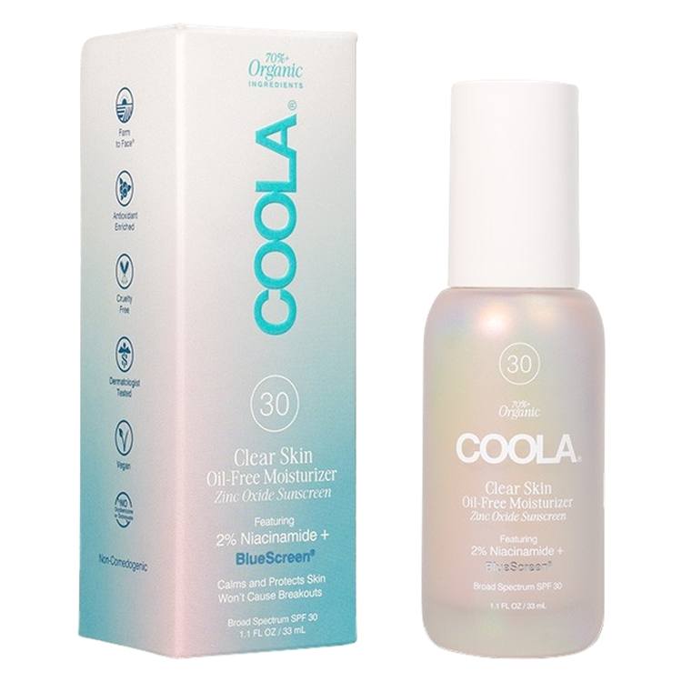 Coola Clear Skin Mineral Sunscreen SPF30 33ml - Solkrem - JK-Shop