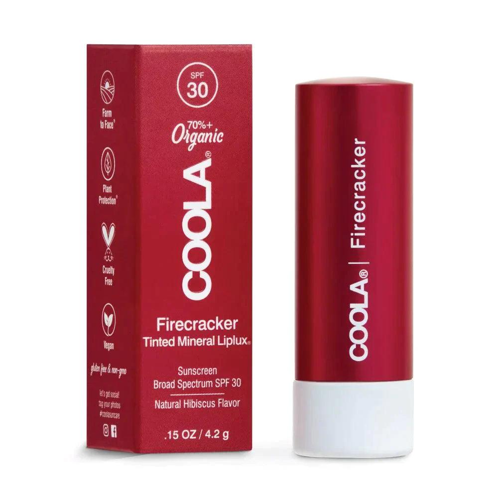 Coola Mineral Liplux SPF 30 - Firecracker-Leppepomade-JKSHOP