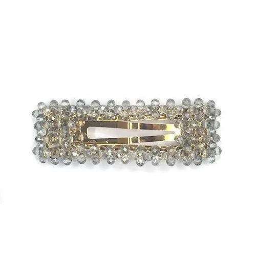 Crystal Clip Grey-Hårspenne-JKSHOP