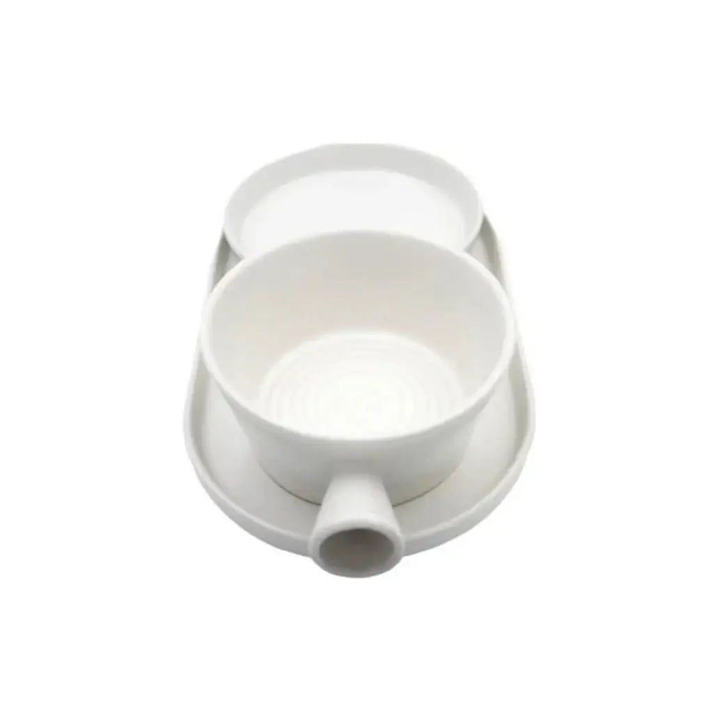 DOVO Shave Ritual- Matt Hvit-Barbertilbehør-JKSHOP