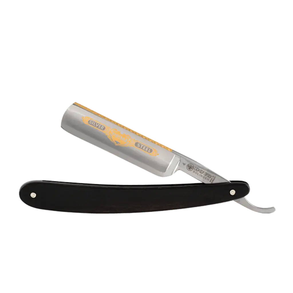 DOVO Straight Razor 5/8"- Black Ebony, Prima-Barberkniv-JKSHOP