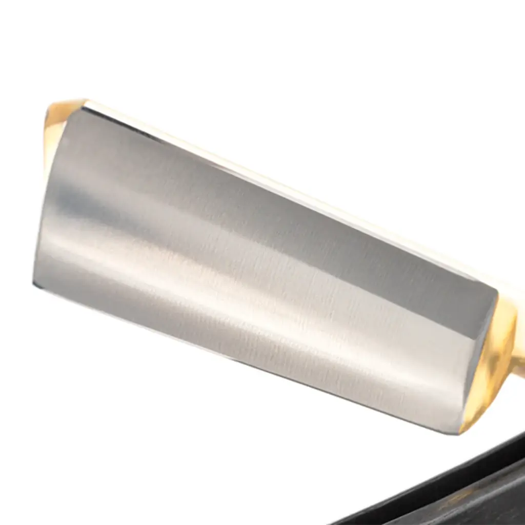 DOVO Straight Razor 5/8"- EbonyWood Black, Apex-Barberkniv-JKSHOP