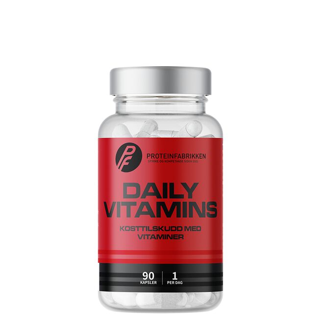 Daily Vitamin 90 kapsler - Vitaminer og kosttilskudd - JK-Shop