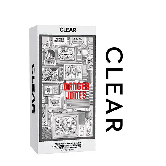 Danger Jones CLEAR Clear 118 ml - Hårfarge - JK-Shop