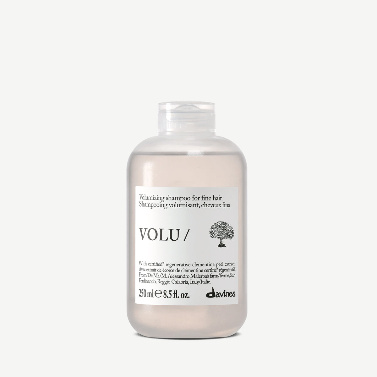 Davines Essential Haircare Volu Shampoo 250 ml, volumsjampo i ny emballasje