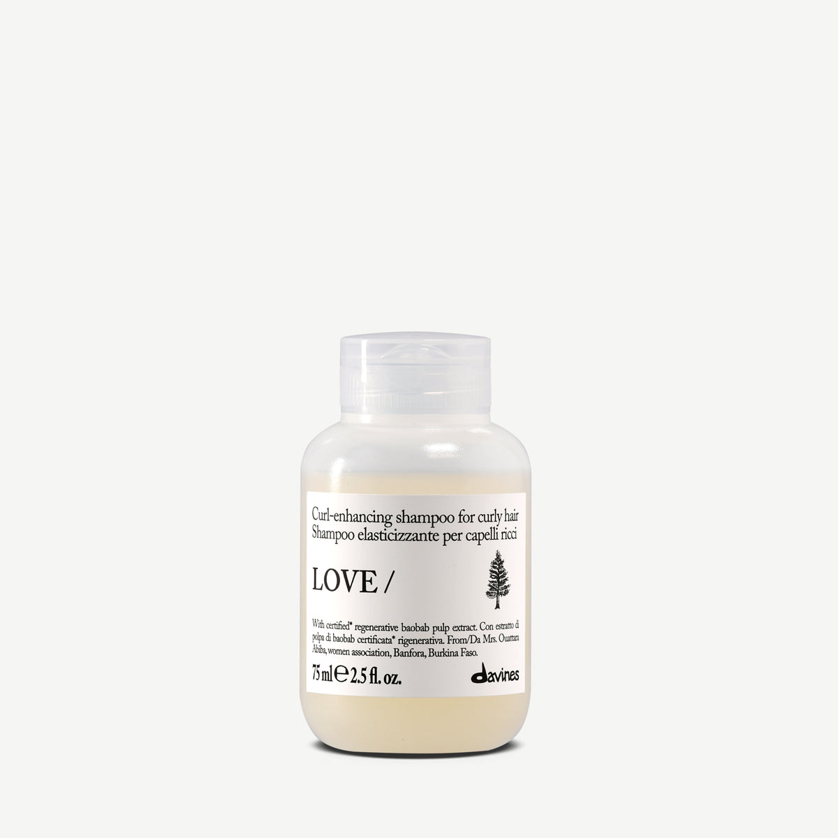 Davines Essential Haircare Love Curl Shampoo 75 ml - Sjampo - JK-Shop