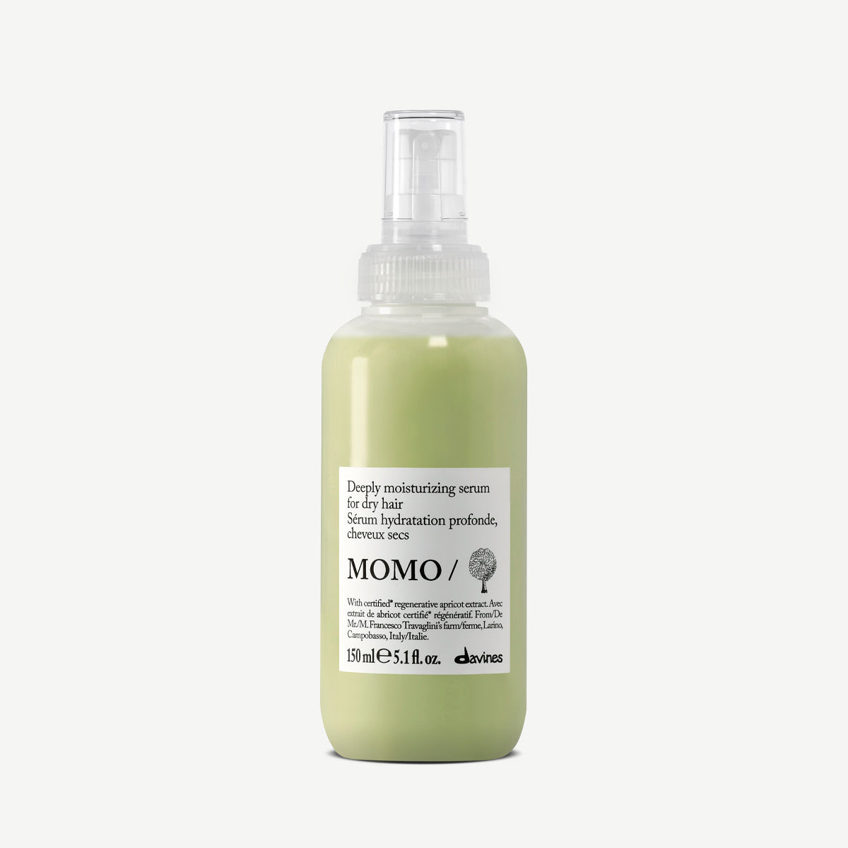 Davines Essential Haircare Momo Serum 150 ml, fuktgivende serum for tørt hår