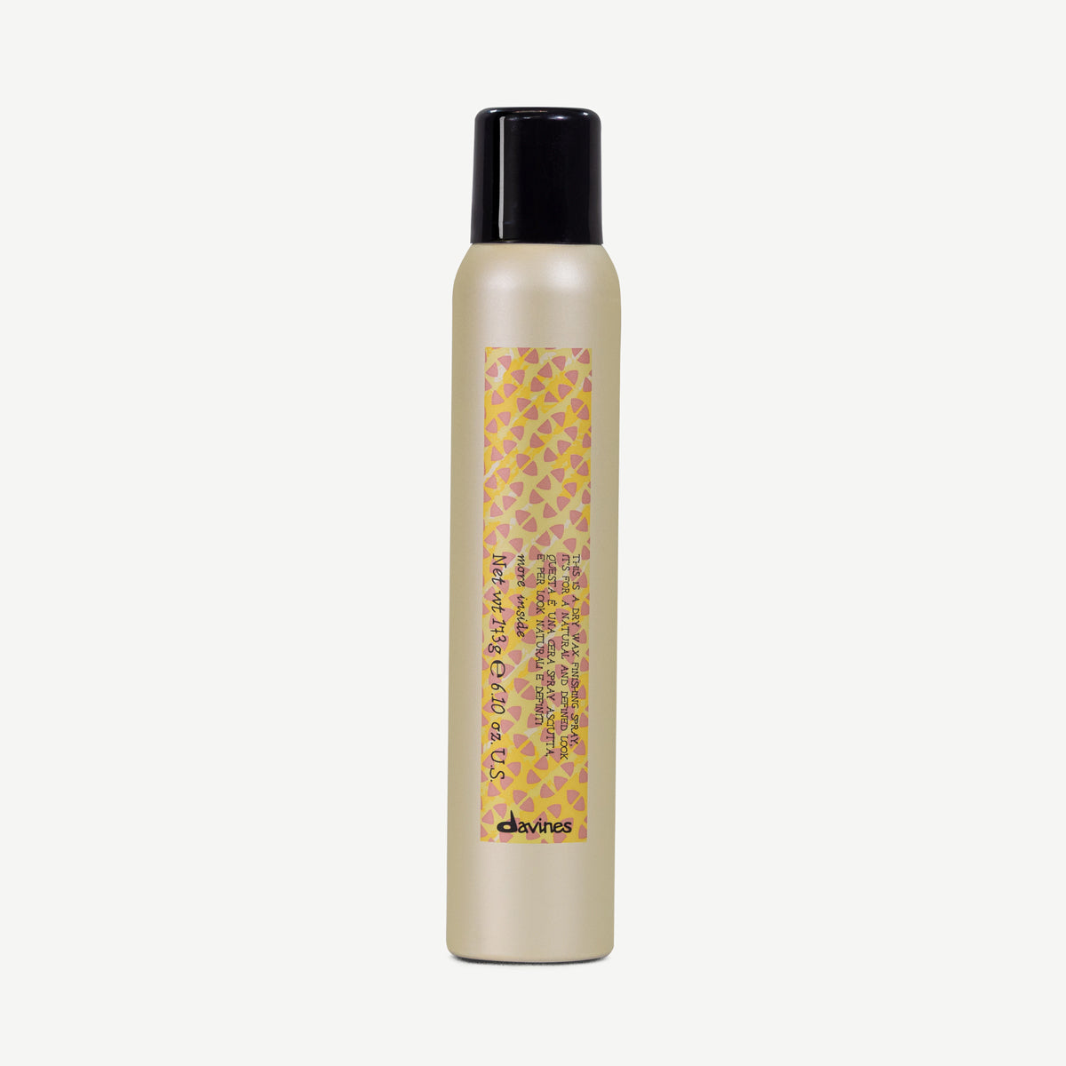 Davines More Inside This is a Dry Wax Finishing Spray 200 ml, tørr voksspray