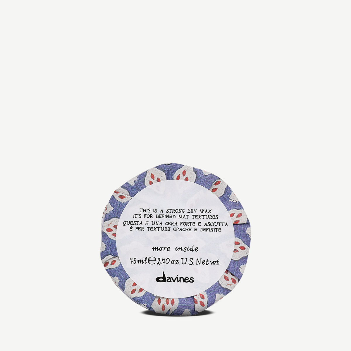 Davines More Inside This is a Strong Dry Wax 75 ml, tørrvoks med sterkt hold