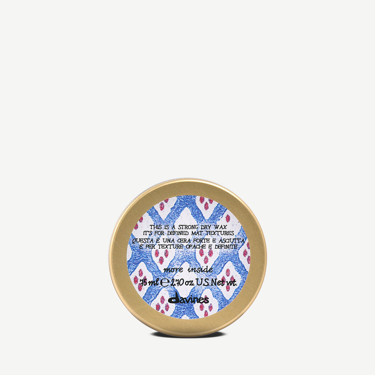 Davines More Inside This is a Strong Dry Wax 75 ml, tørrvoks med sterkt hold, bilde 2