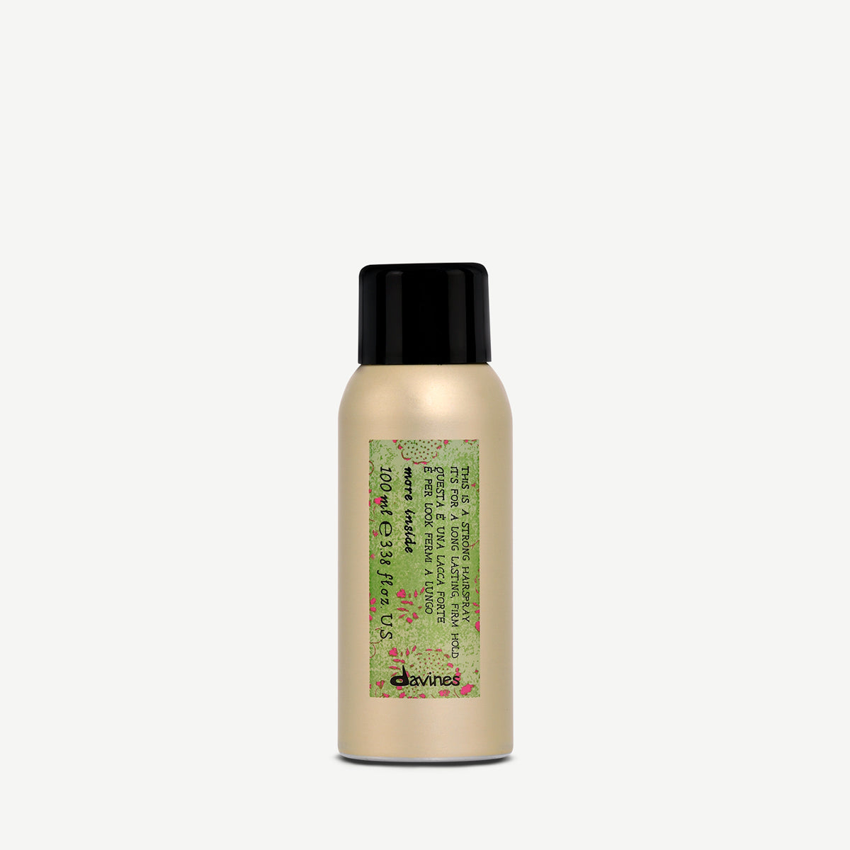 Davines More Inside This is a Strong Hairspray 100 ml, hårspray med sterkt hold