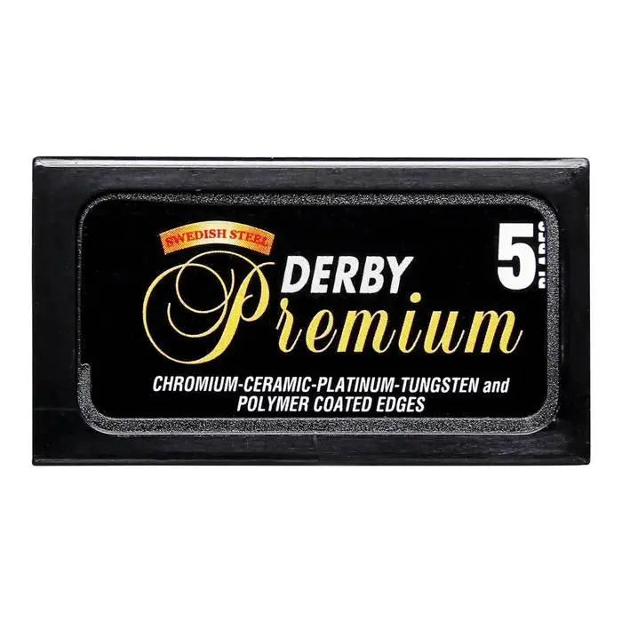 Derby Premium tradisjonelle barberblader - 5-pakning-Barberblad-JKSHOP