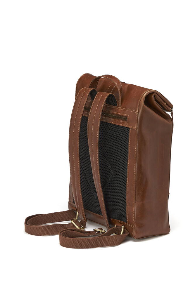 Derby of Sweden, Leather Line Backpack - Ryggsekk - JK-Shop