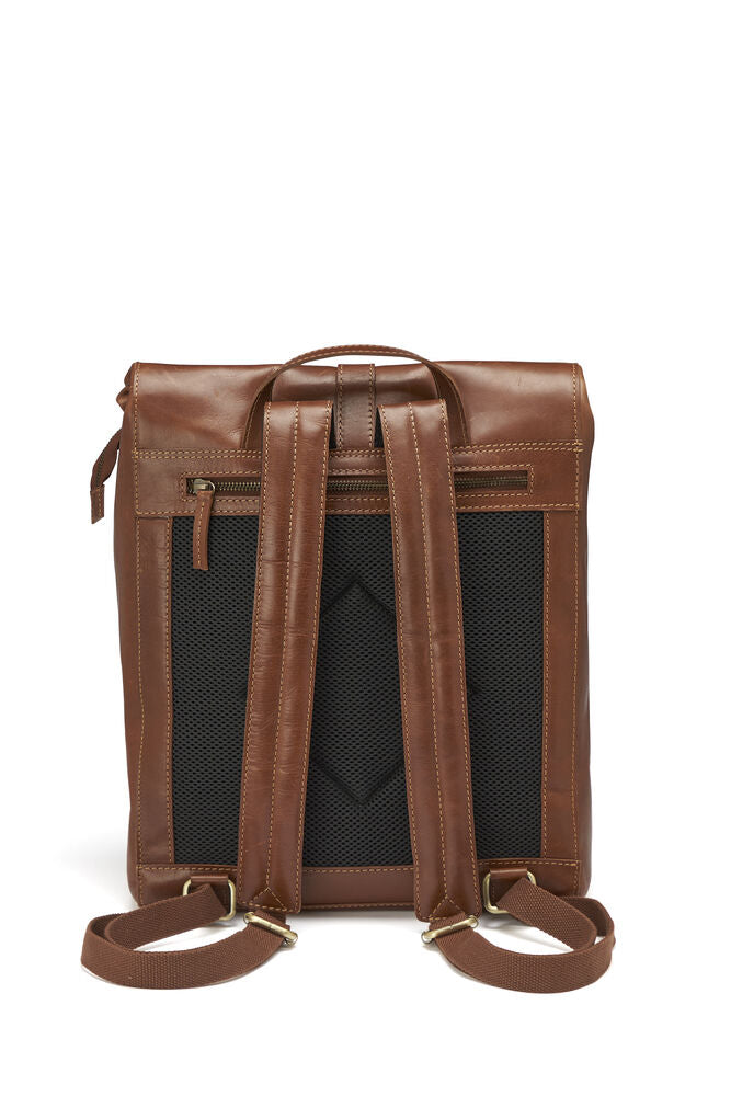 Derby of Sweden, Leather Line Backpack - Ryggsekk - JK-Shop