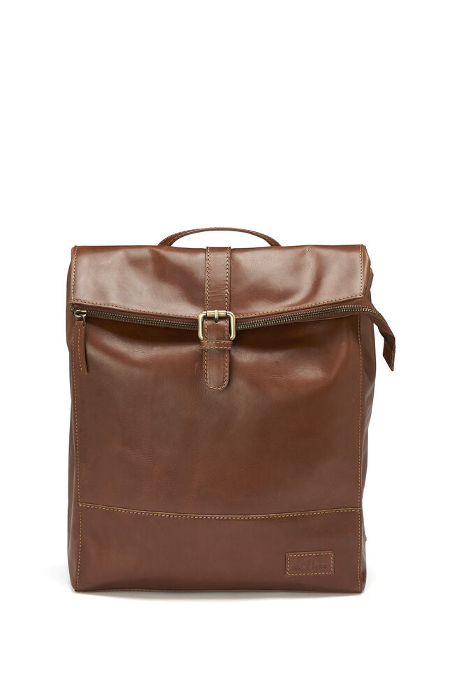 Derby of Sweden, Leather Line Backpack - Ryggsekk - JK-Shop