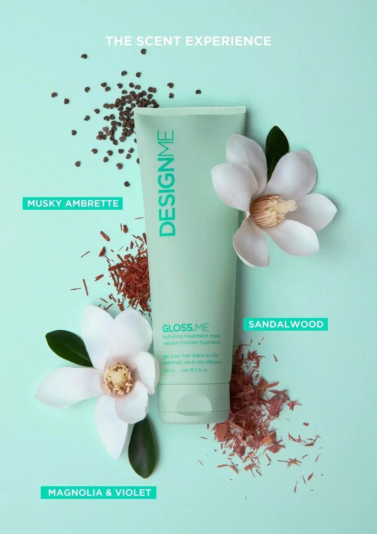 Design.ME - Gloss.ME Hydrating Treatment Mask 500ml - Hårkur - JK-Shop