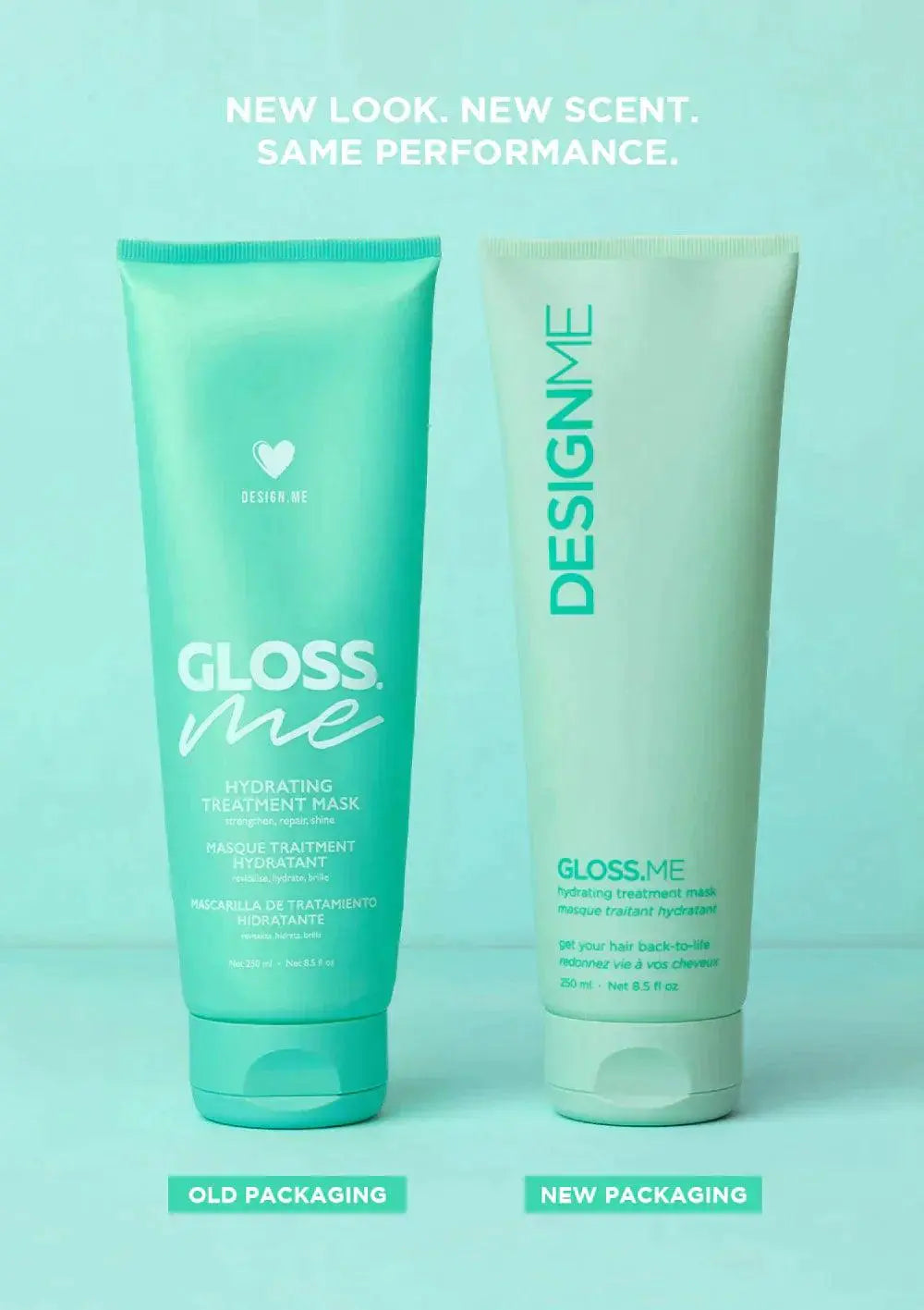 Design.ME - Gloss.ME Hydrating Treatment Mask 500ml - Hårkur - JK-Shop