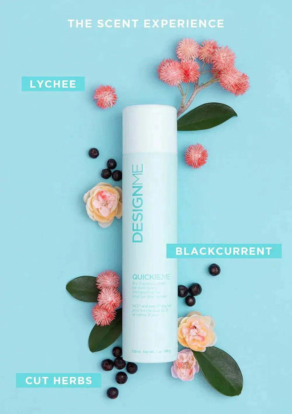 Design.ME - Quickie Dark, Dry Shampoo Spray-Tørrsjampo-JKSHOP