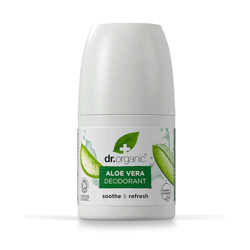 Dr. Organic, Aloe Vera Deo Roll-On 50 ml - Deodorant - JK-Shop