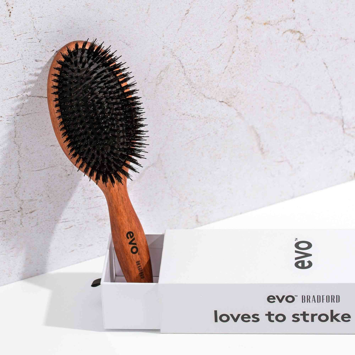 EVO Bradford Pin Bristle Brush - Hårbørste - JK-Shop