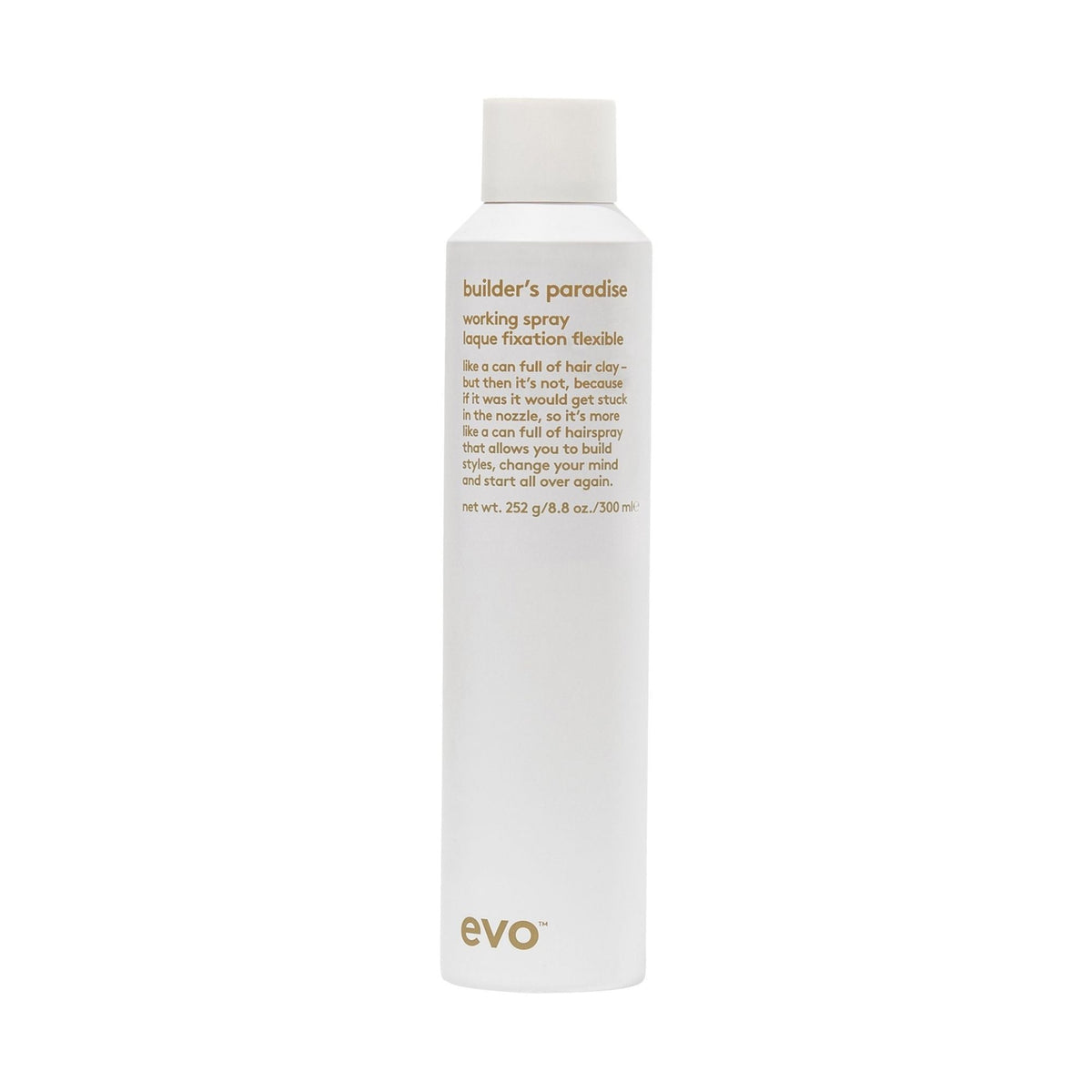 EVO Builder's Paradise Working Spray 300 ml - Hårspray - JK-Shop