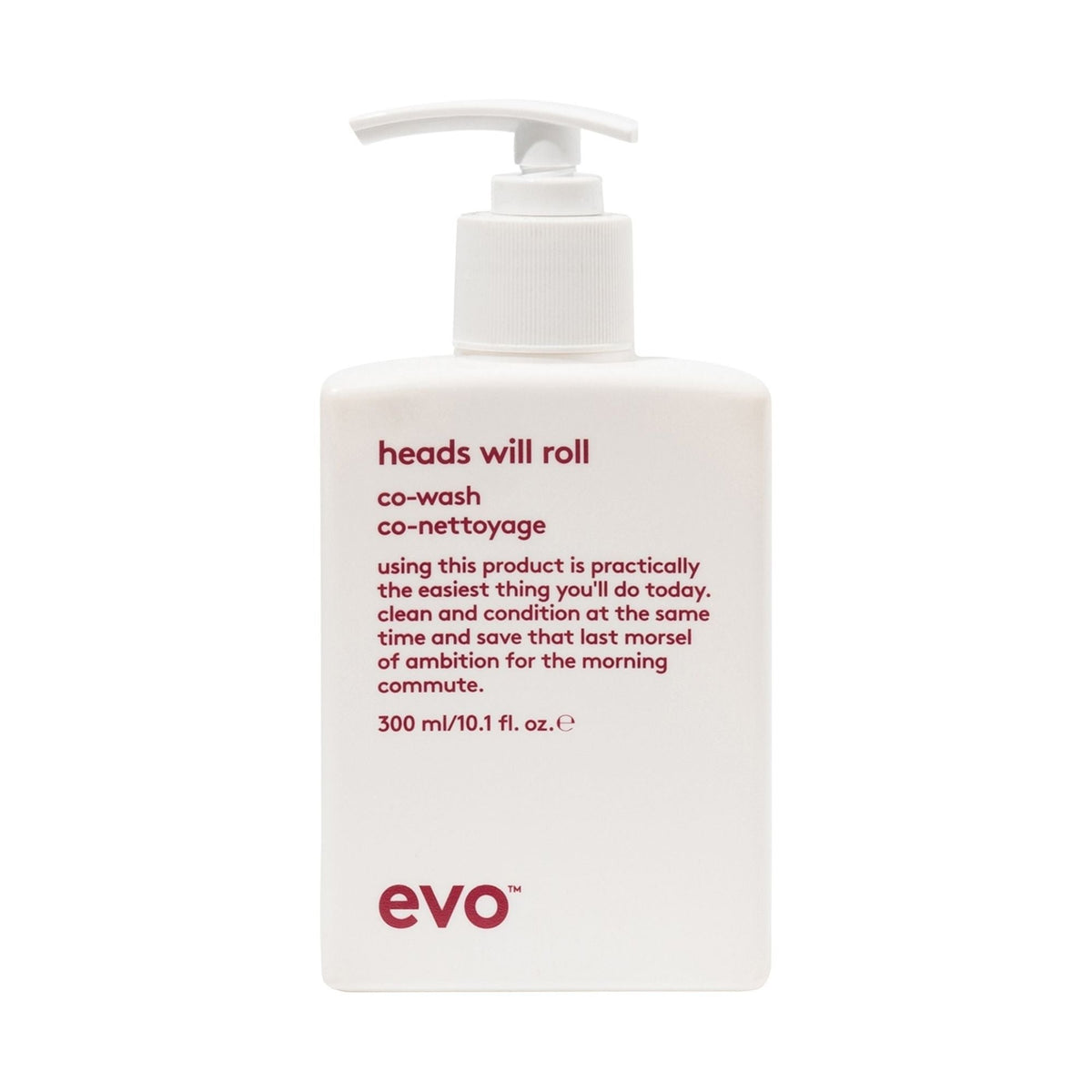 EVO Heads Will Roll Co-Wash 300 ml - Sjampo - JK-Shop
