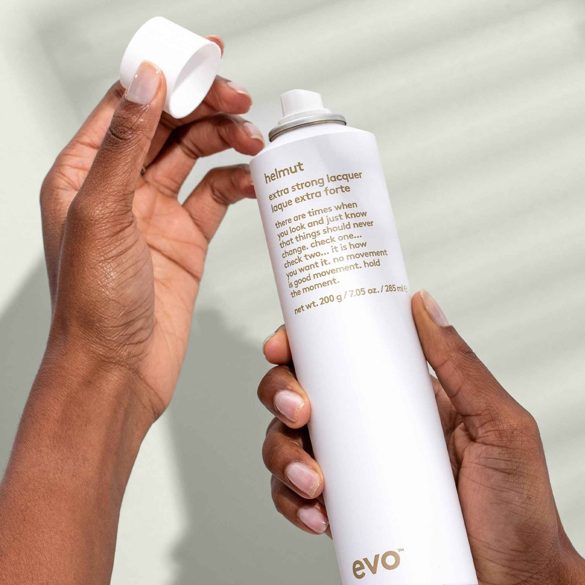 EVO Helmut Extra Strong Lacquer 285 ml - Hårspray - JK-Shop