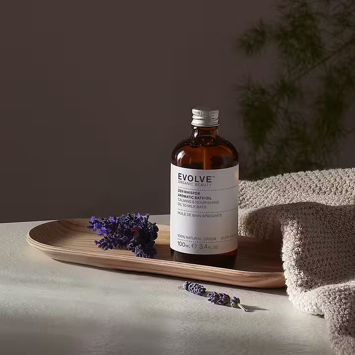 EVOLVE Zen Whisper Aromatic Bath Oil 100ml - Kroppsolje - JK-Shop