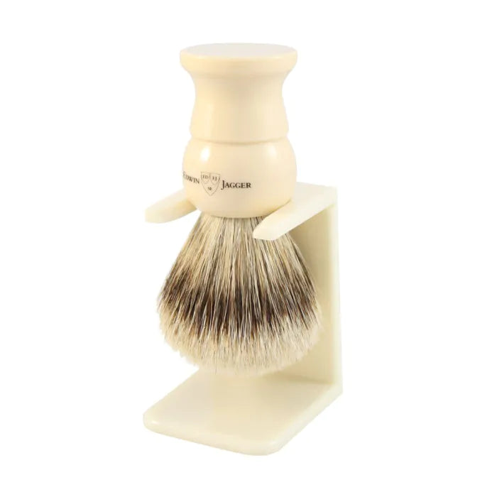 Edwin Jagger Imitation ivory drip stand, 23mm large neck - Barbertilbehør - JK-Shop