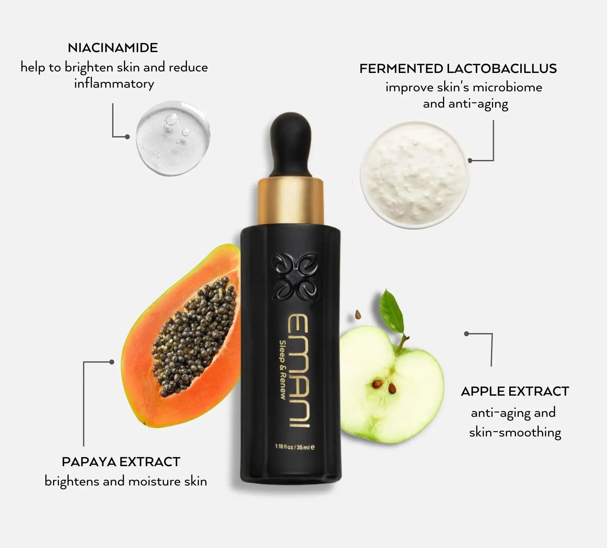 Emani Sleep and Renew Serum-Ansiktsserum-JKSHOP