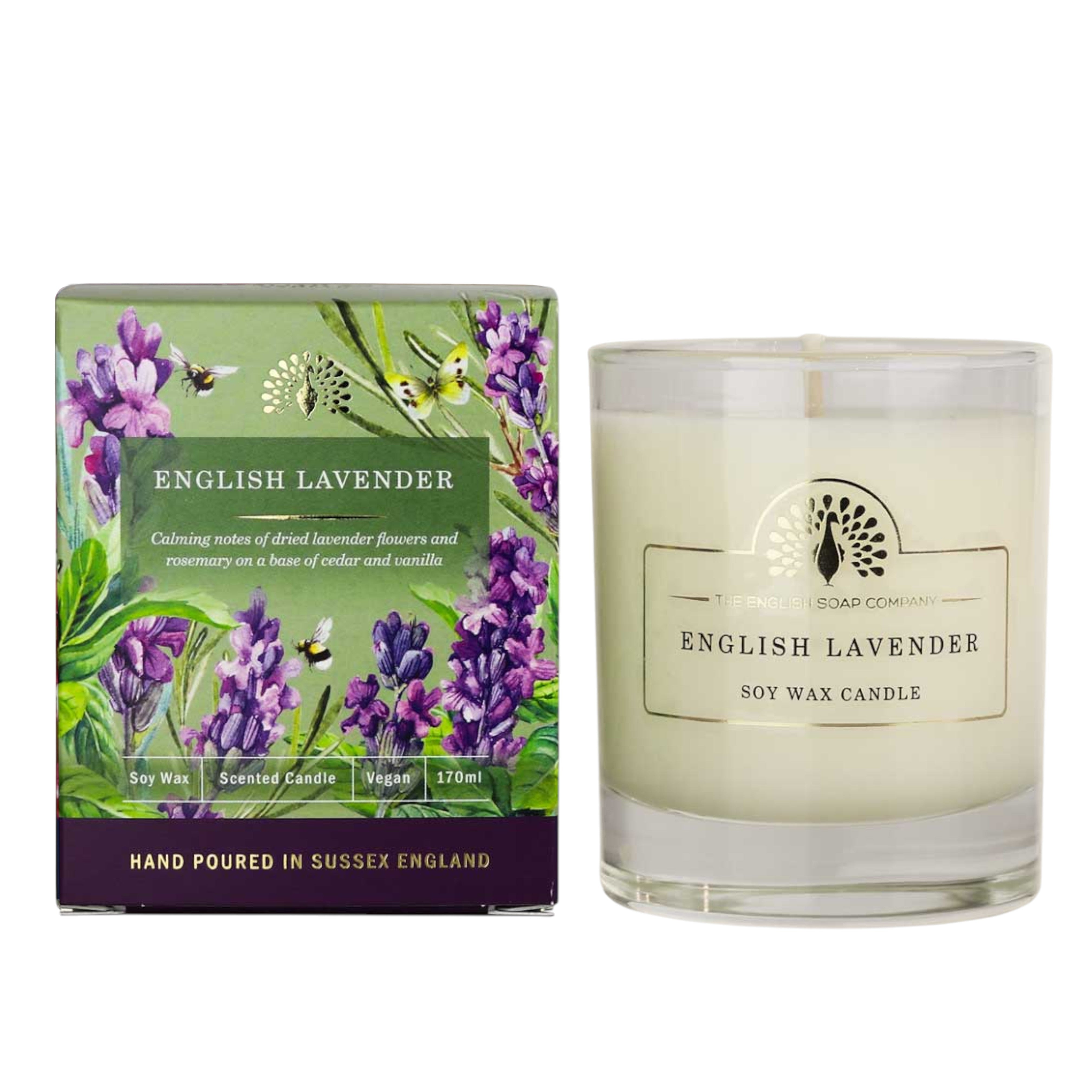 English SC HERITAGE Collection Soya Duftlys - Duftlys - JK-Shop