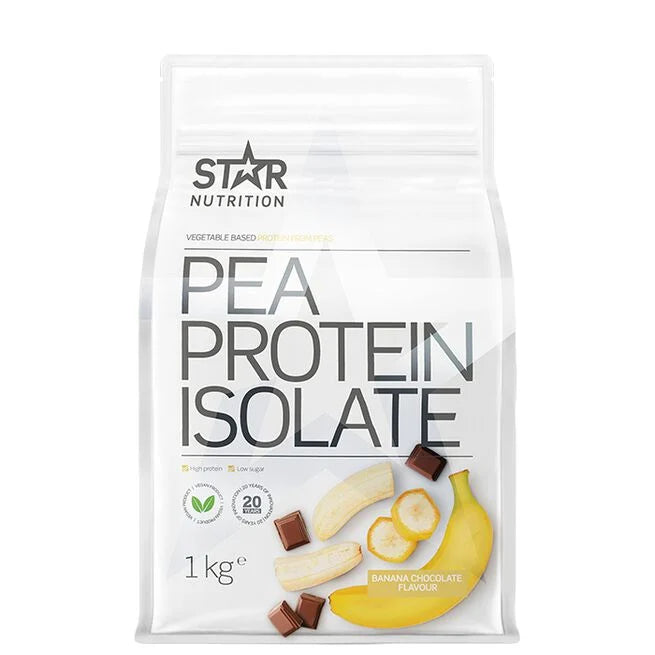 Erteproteinisolat 1 kg - Vegansk proteinpulver - JK-Shop