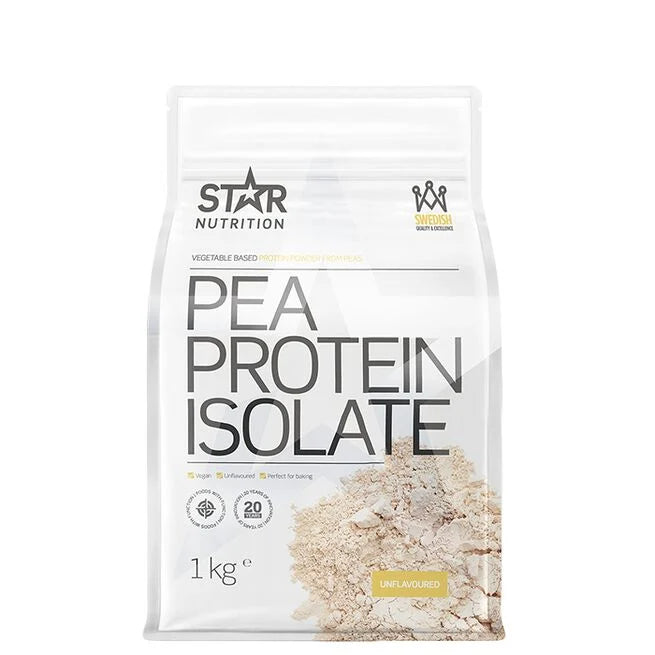 Erteproteinisolat 1 kg - Vegansk proteinpulver - JK-Shop