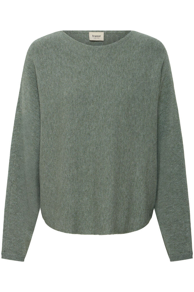 FRANSA, FINJA PU 1 - Strikk & cardigans - JK-Shop