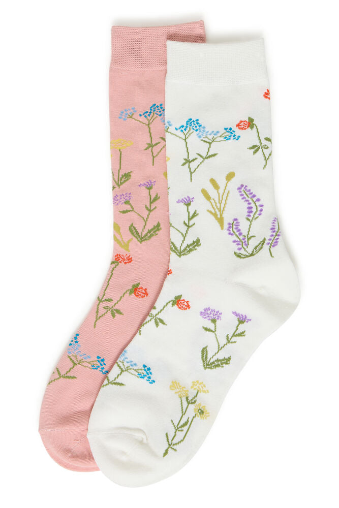 FRANSA, FLORANA 1 SOCK 2-PACK - Sokker - JK-Shop